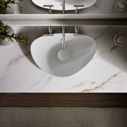 KOHLER K-20704 Veil 21" oval vessel bathroom sink