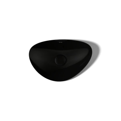KOHLER K-20704-N Veil 21" oval vessel bathroom sink, no overflow