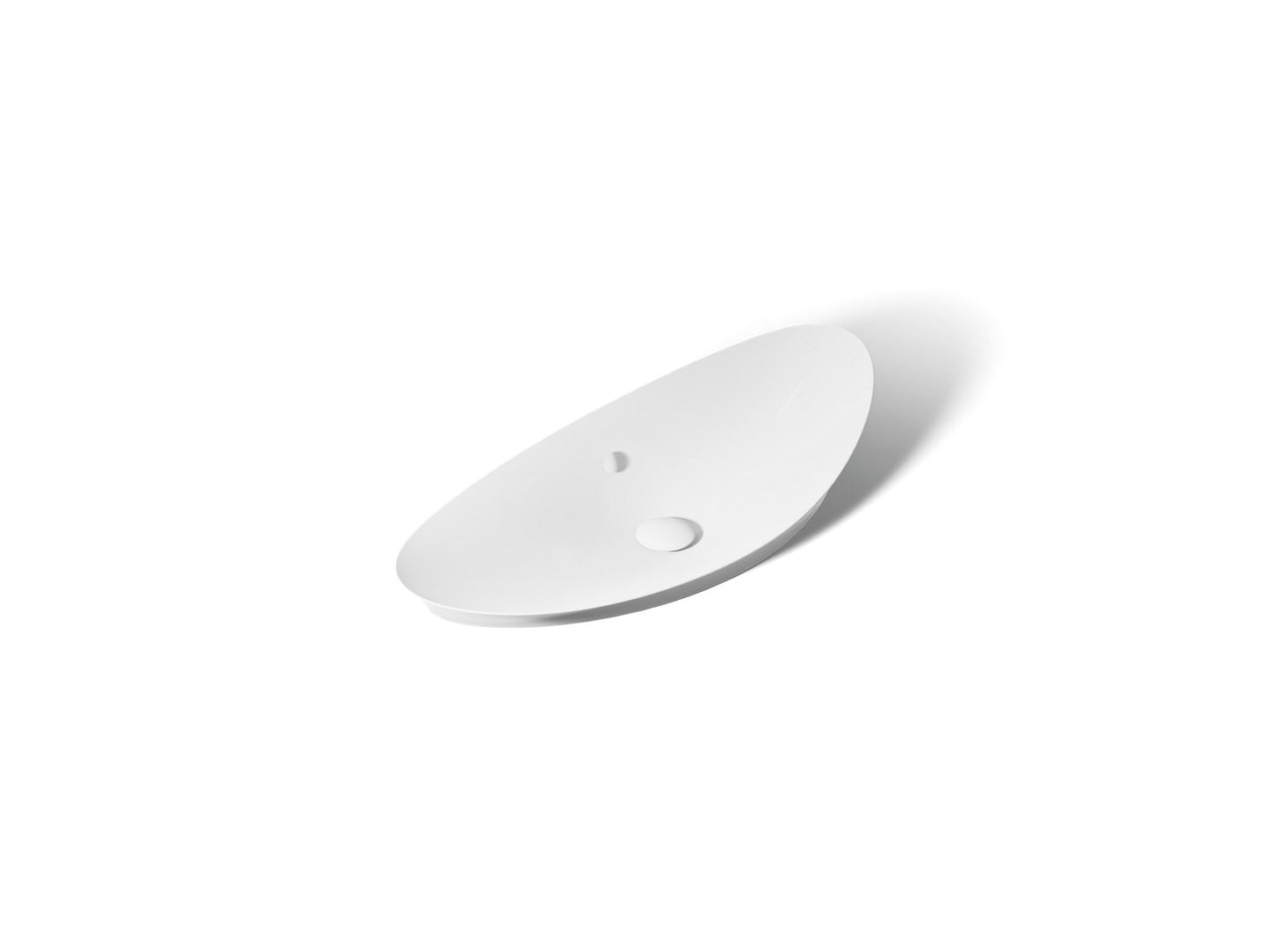 KOHLER K-20705 Veil 38-1/2" oval vessel bathroom sink