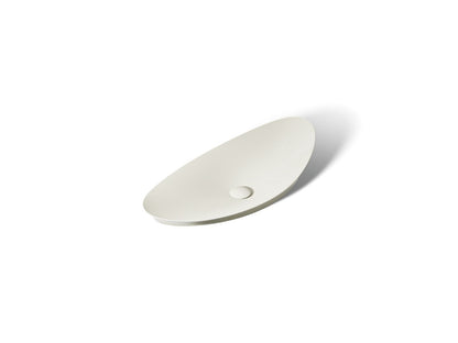 KOHLER K-20705-N Veil 38-1/2" oval vessel bathroom sink, no overflow