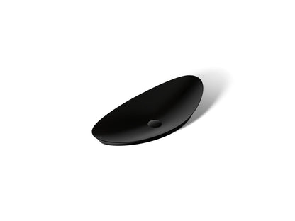 KOHLER K-20705-N Veil 38-1/2" oval vessel bathroom sink, no overflow