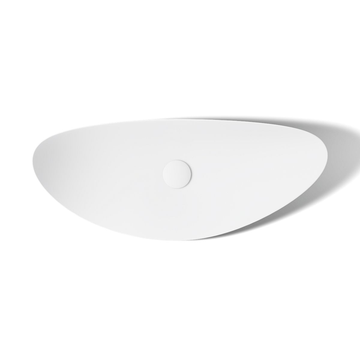 KOHLER K-20705-N Veil 38-1/2" oval vessel bathroom sink, no overflow