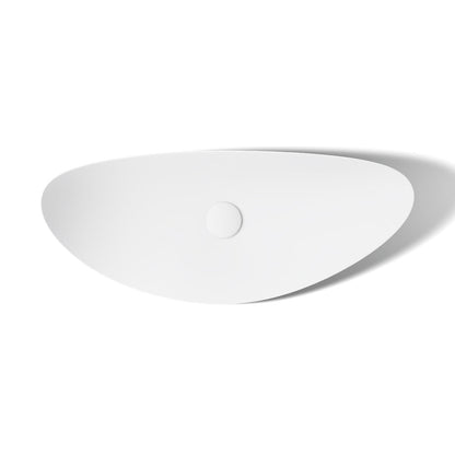 KOHLER K-20705-N Veil 38-1/2" oval vessel bathroom sink, no overflow