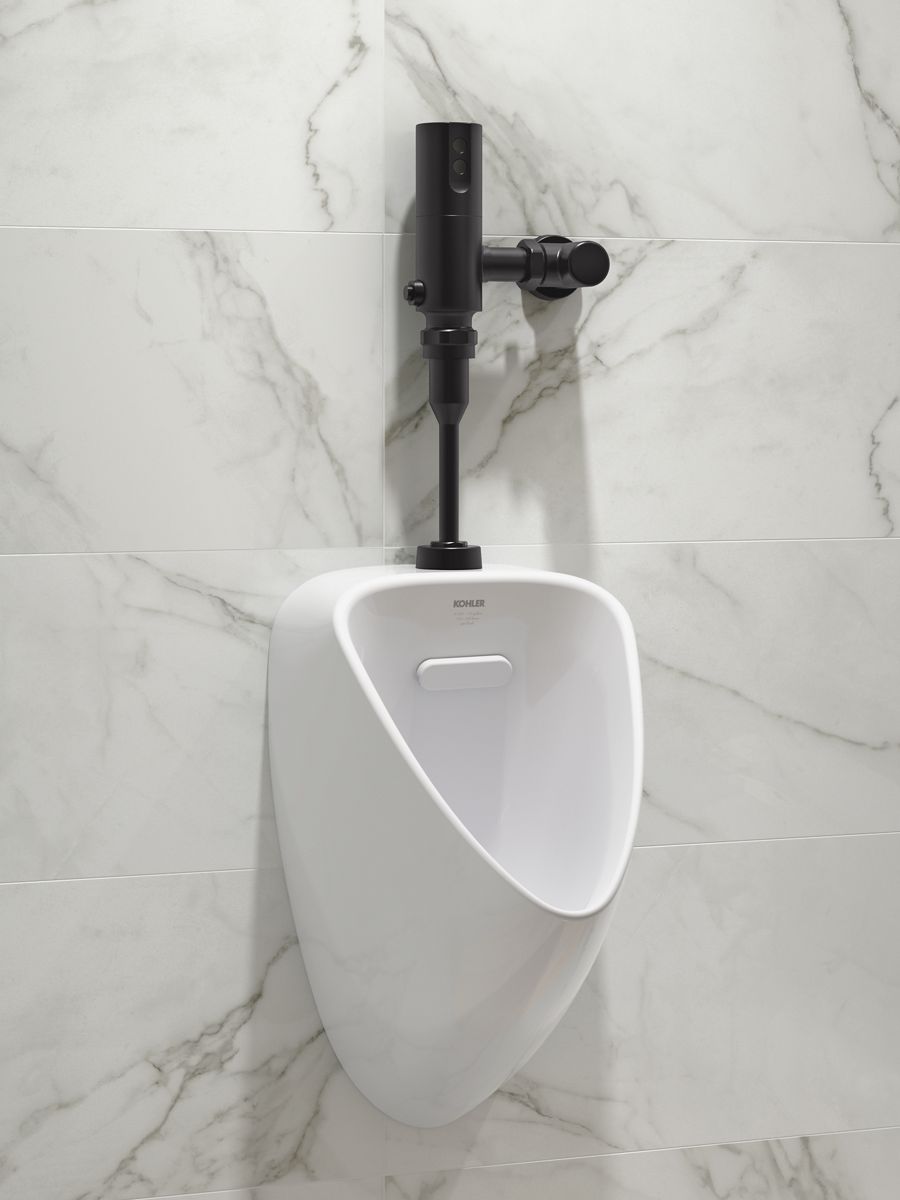 KOHLER K-20713-ET125 Tend Contemporary Washout Urinal with Top Spud