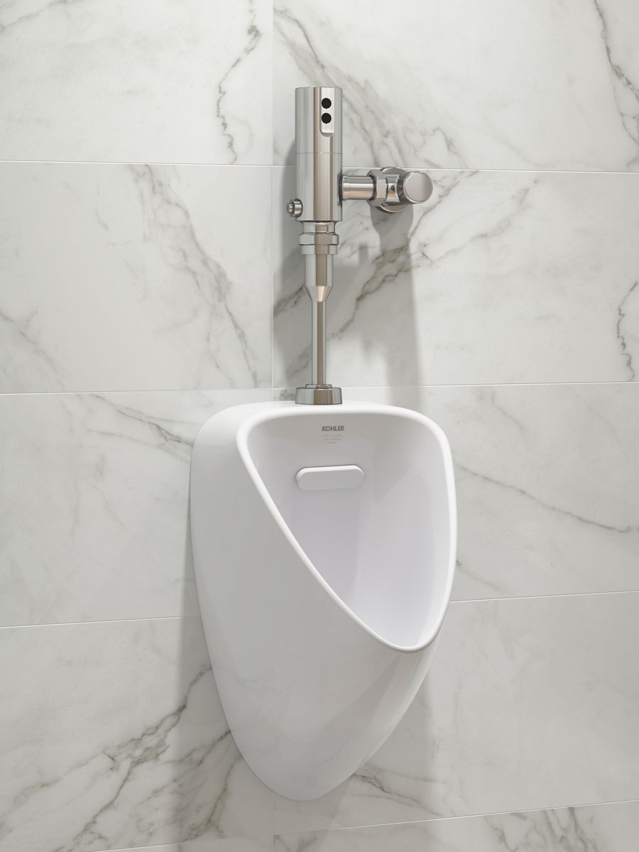 KOHLER K-20713-ET125 Tend Contemporary Washout Urinal with Top Spud