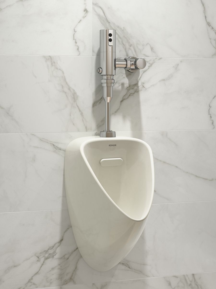 KOHLER K-20713-ET125 Tend Contemporary Washout Urinal with Top Spud