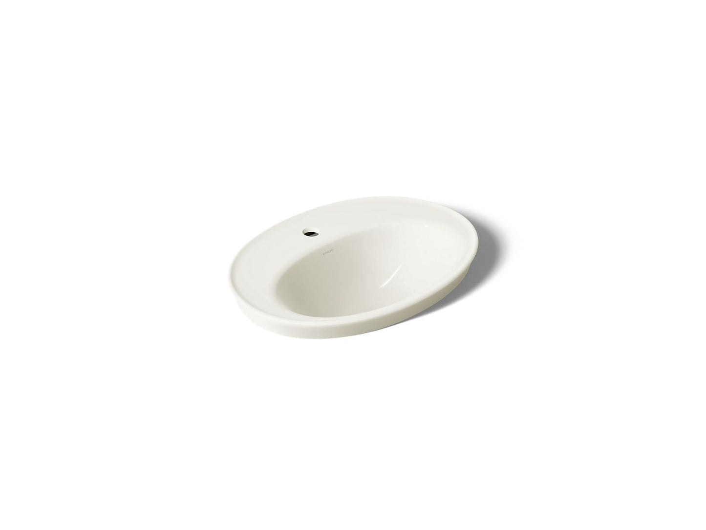 KOHLER K-2075-1 Serif 22-1/4" oval drop-in bathroom sink