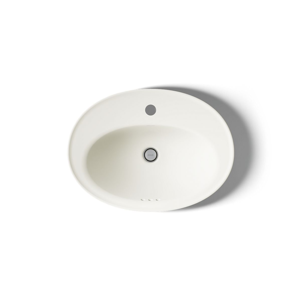 KOHLER K-2075-1 Serif 22-1/4" oval drop-in bathroom sink