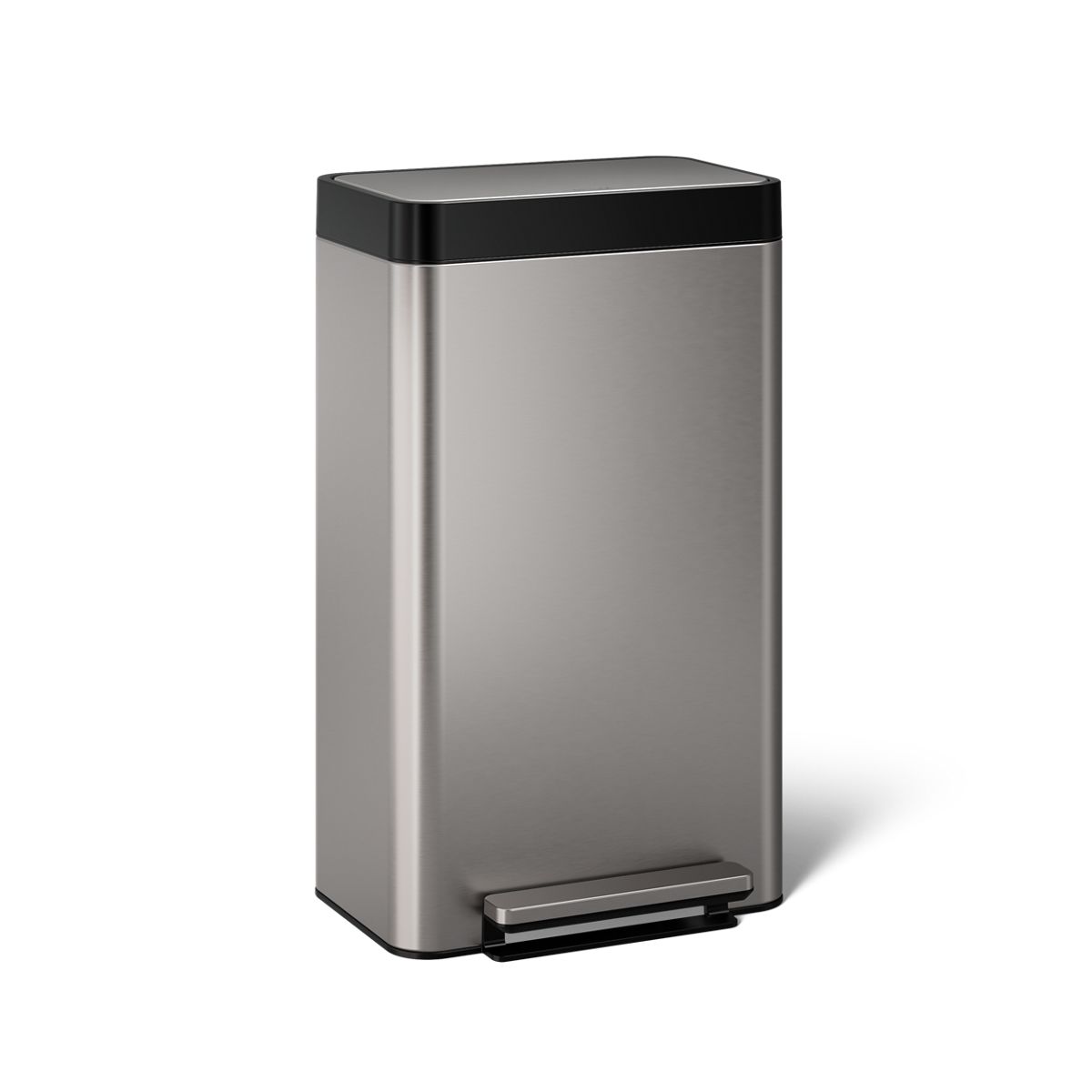 KOHLER K-20941 8-gallon loft stainless steel step trash can