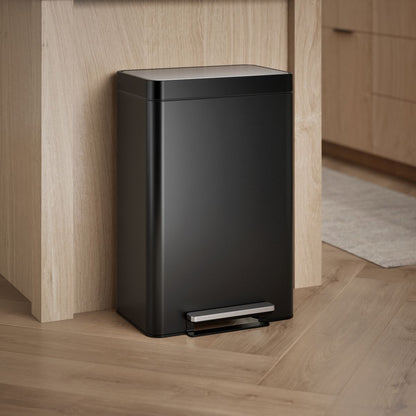 KOHLER K-20956 Dual-compartment step trash can