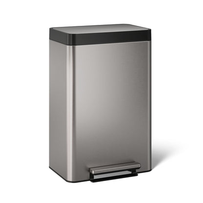 KOHLER K-20956 Dual-compartment step trash can