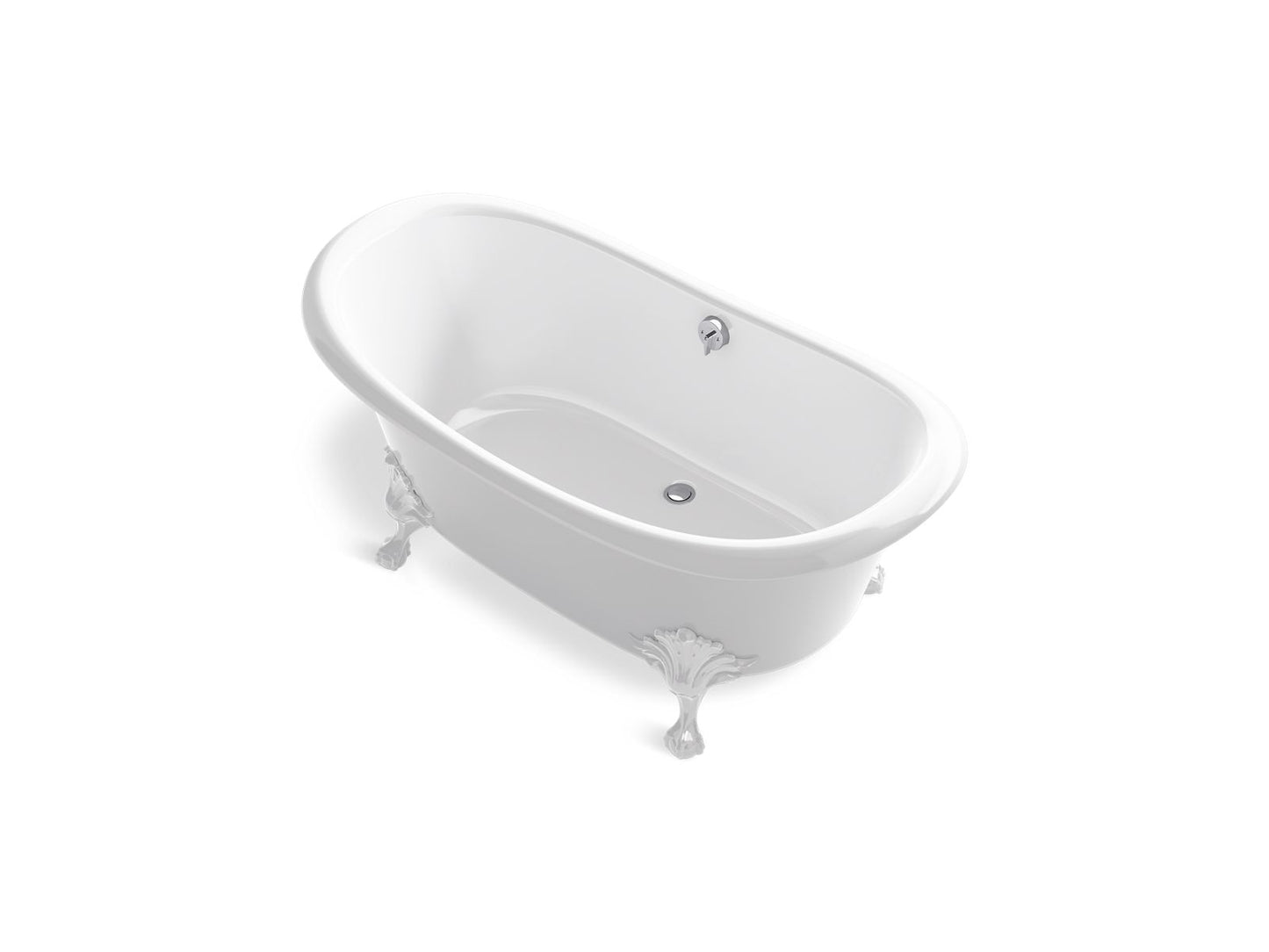 KOHLER K-21000-W Artifacts 66-1/4" x 32-1/2" freestanding bath