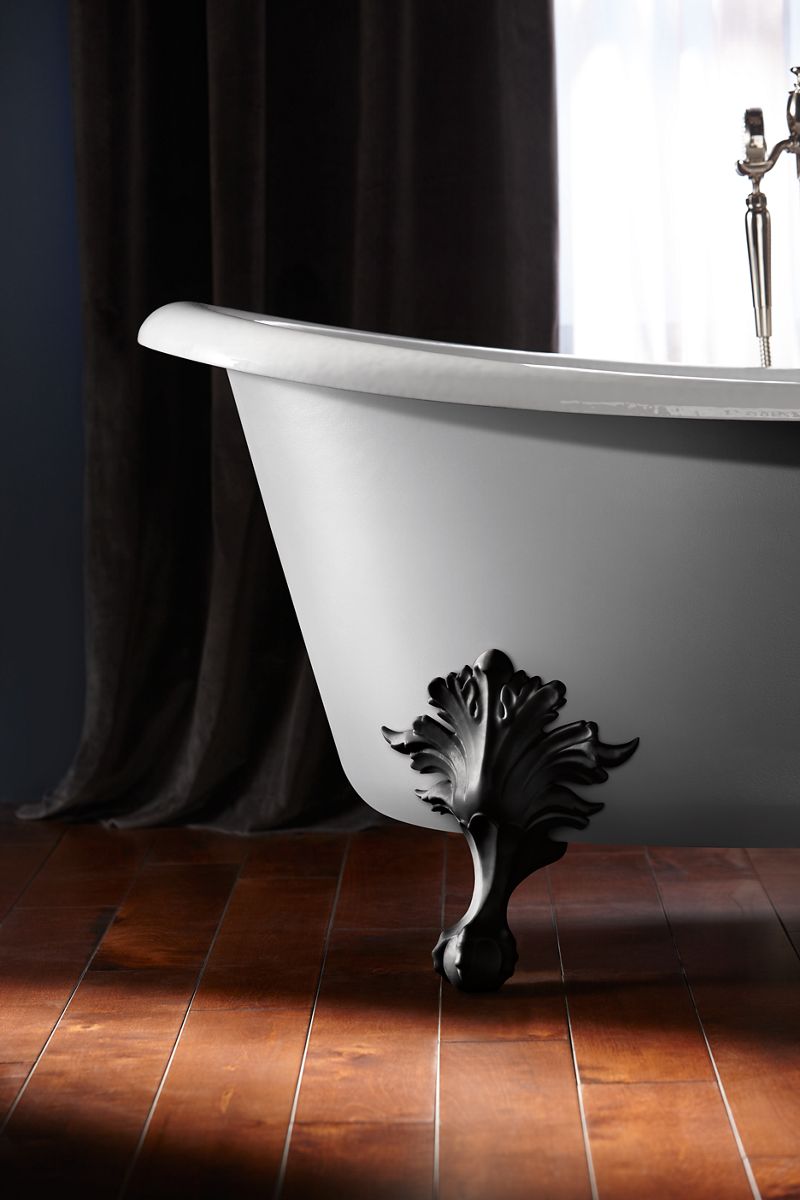 KOHLER K-21000-W Artifacts 66-1/4" x 32-1/2" freestanding bath