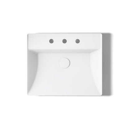 KOHLER K-21059-8 Brazn 23" rectangular vessel bathroom sink