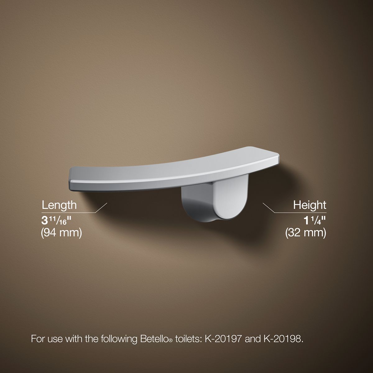 KOHLER Betello Left-hand trip lever