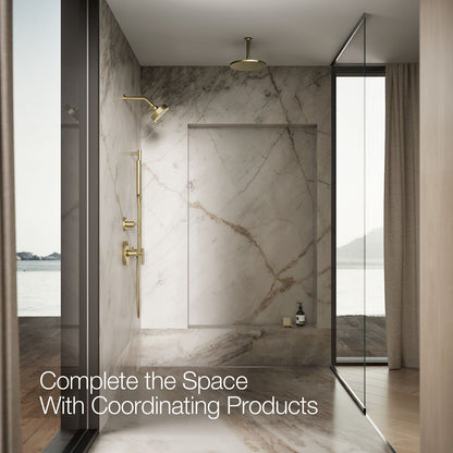 KOHLER Shift+ Round two-function handshower, 2.5 gpm