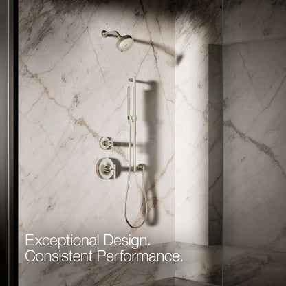KOHLER Shift+ Round two-function handshower, 1.75 gpm