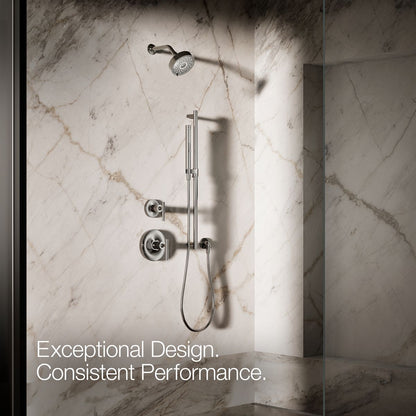 KOHLER Shift+ Round two-function handshower, 1.75 gpm
