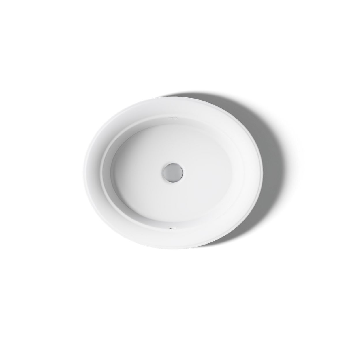 KOHLER K-21780 Artifacts 21" oval drop-in bathroom sink