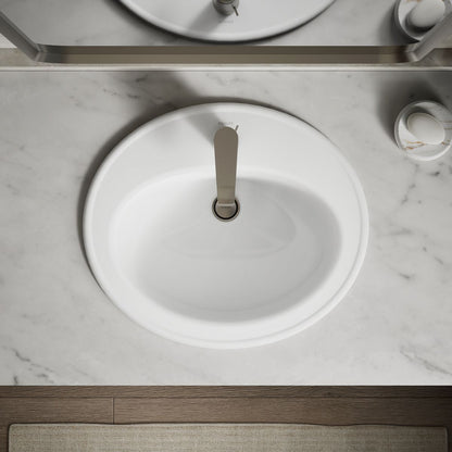 KOHLER Pennington 20-1/4" oval drop-in bathroom sink