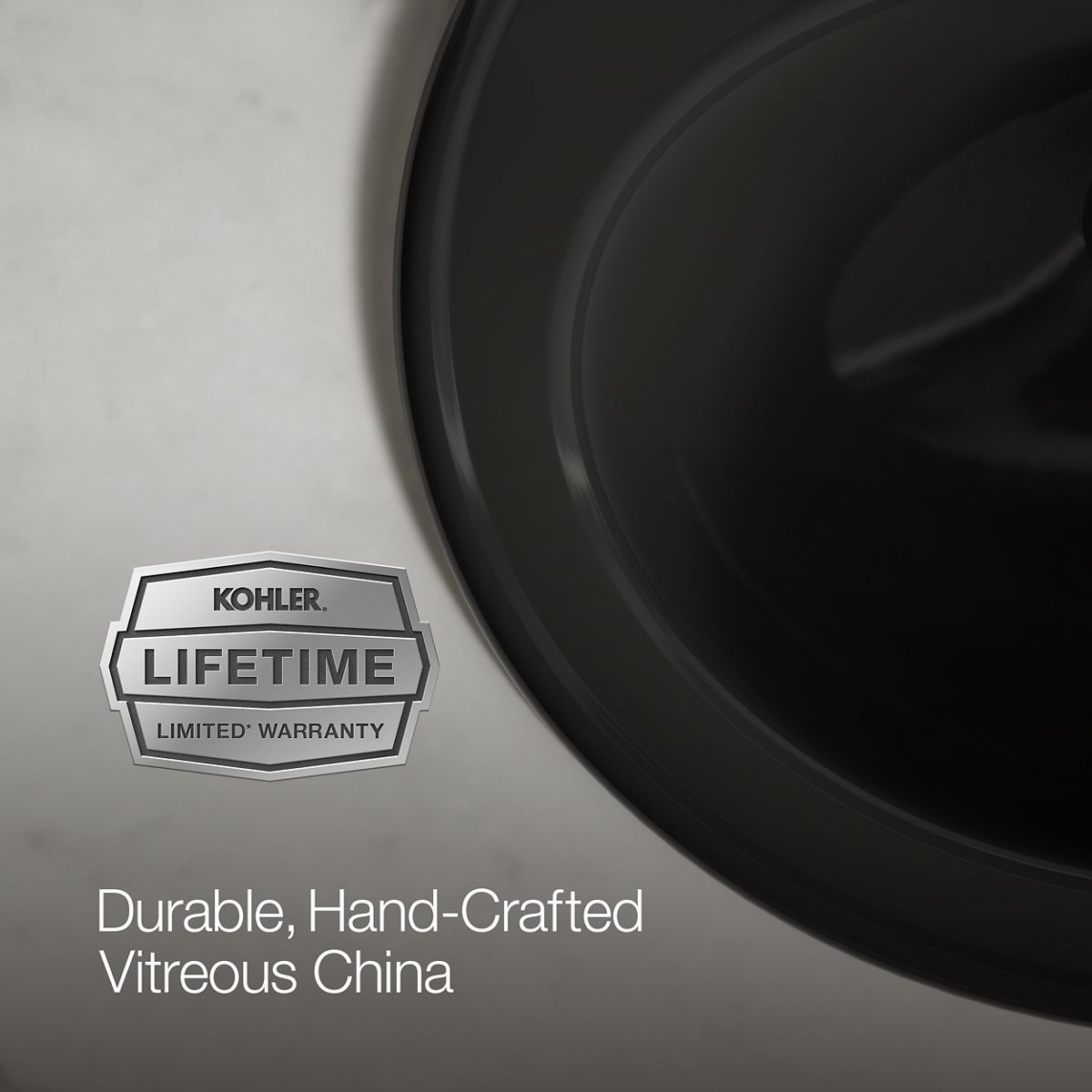 KOHLER Pennington 20-1/4" oval drop-in bathroom sink