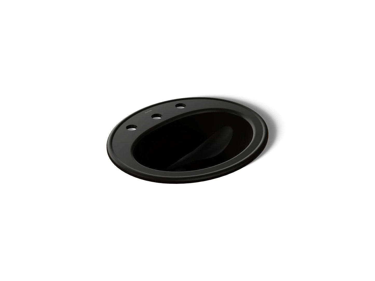 KOHLER Pennington 20-1/4" oval drop-in bathroom sink