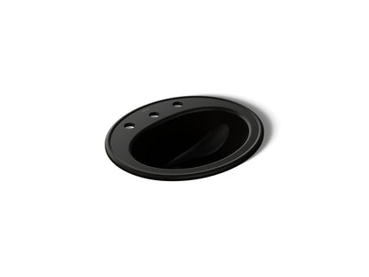 KOHLER Pennington 20-1/4" oval drop-in bathroom sink