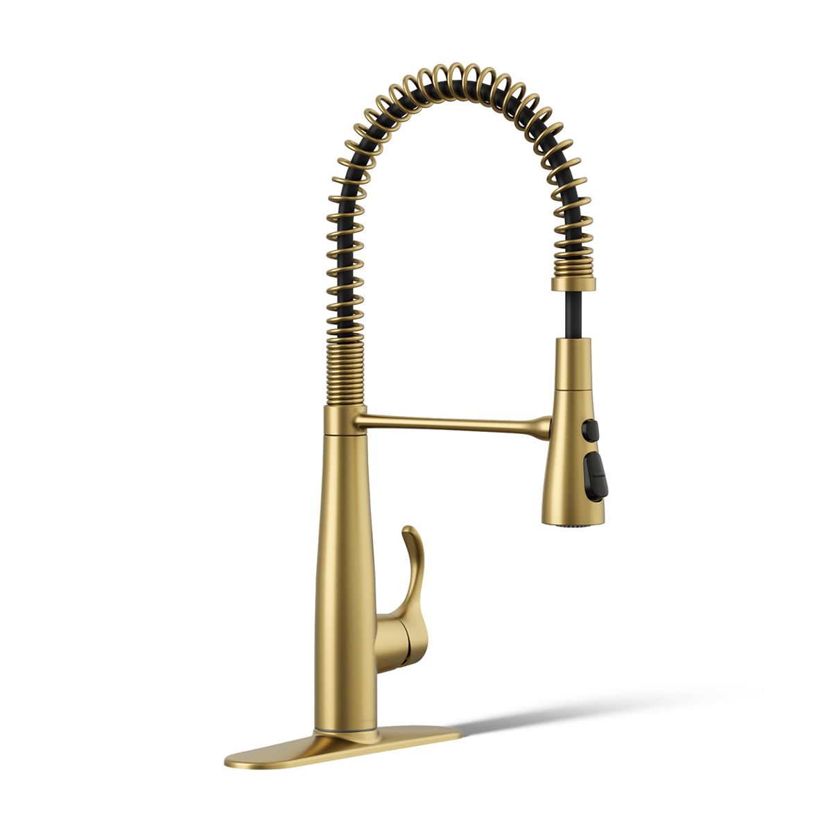 KOHLER K-22033 Simplice Semi-professional kitchen sink faucet with three-function sprayhead
