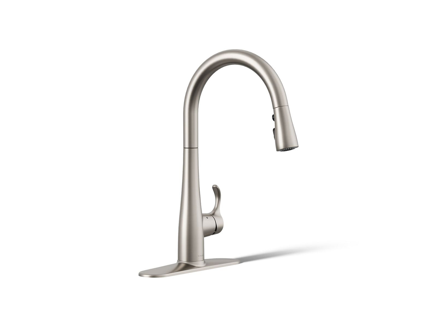 KOHLER K-22036 Simplice Touchless pull-down kitchen sink faucet with three-function sprayhead