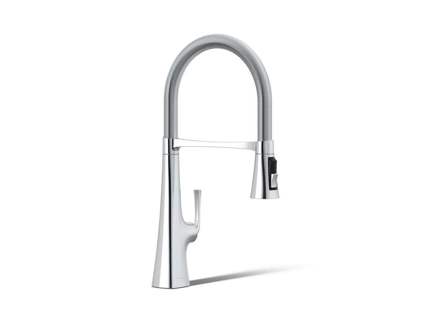 KOHLER K-22061 Graze Semi-professional kitchen sink faucet with three-function sprayhead
