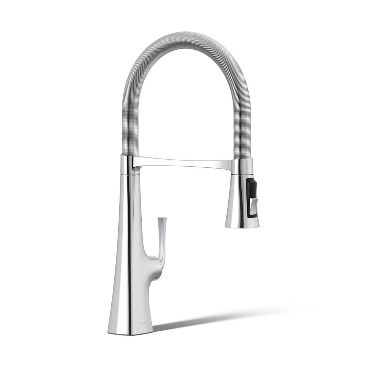 KOHLER K-22061 Graze Semi-professional kitchen sink faucet with three-function sprayhead