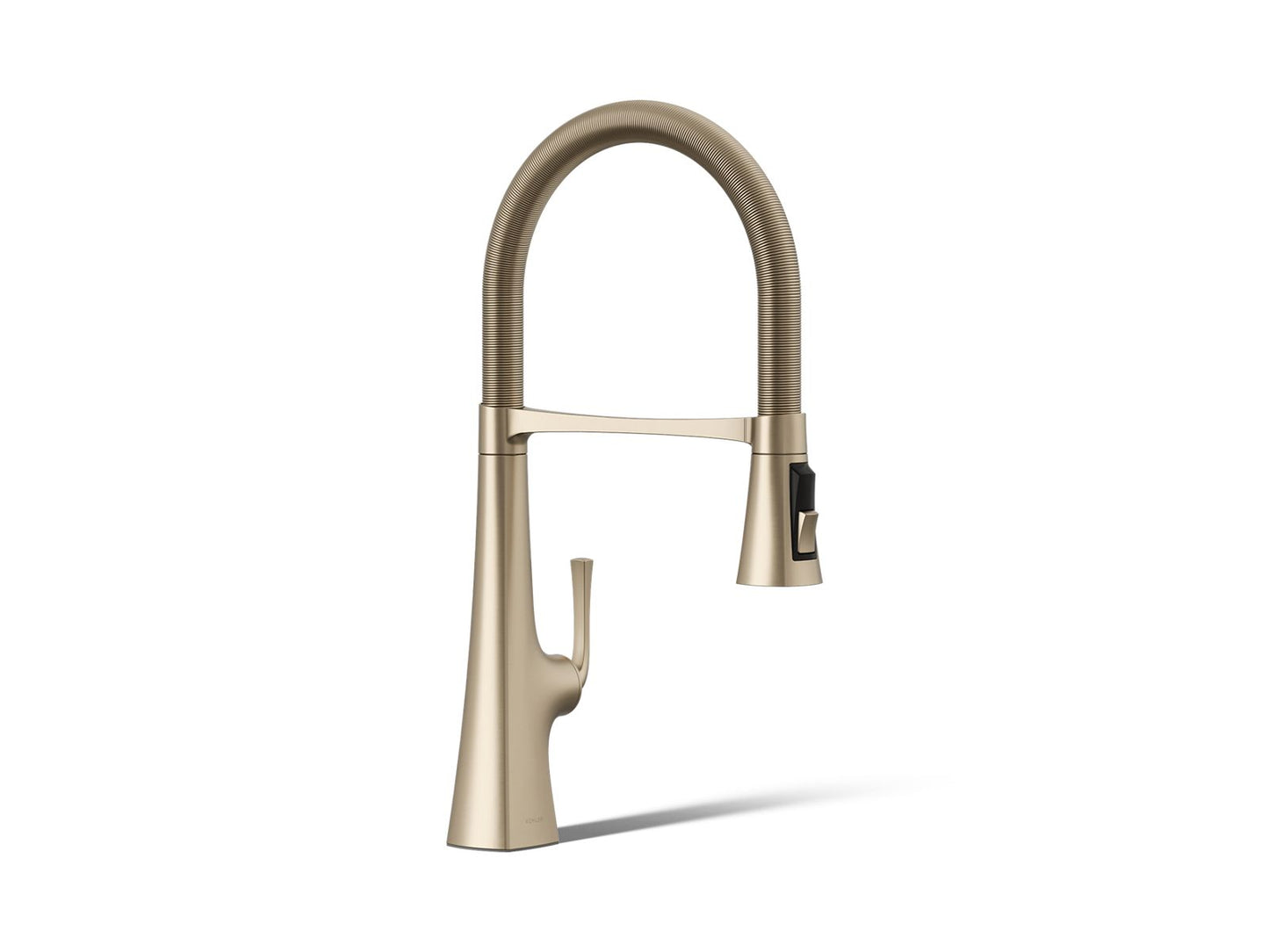 KOHLER K-22061 Graze Semi-professional kitchen sink faucet with three-function sprayhead