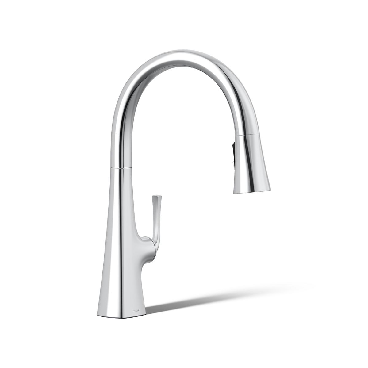 KOHLER K-22062 Graze Pull-down kitchen sink faucet with three-function sprayhead