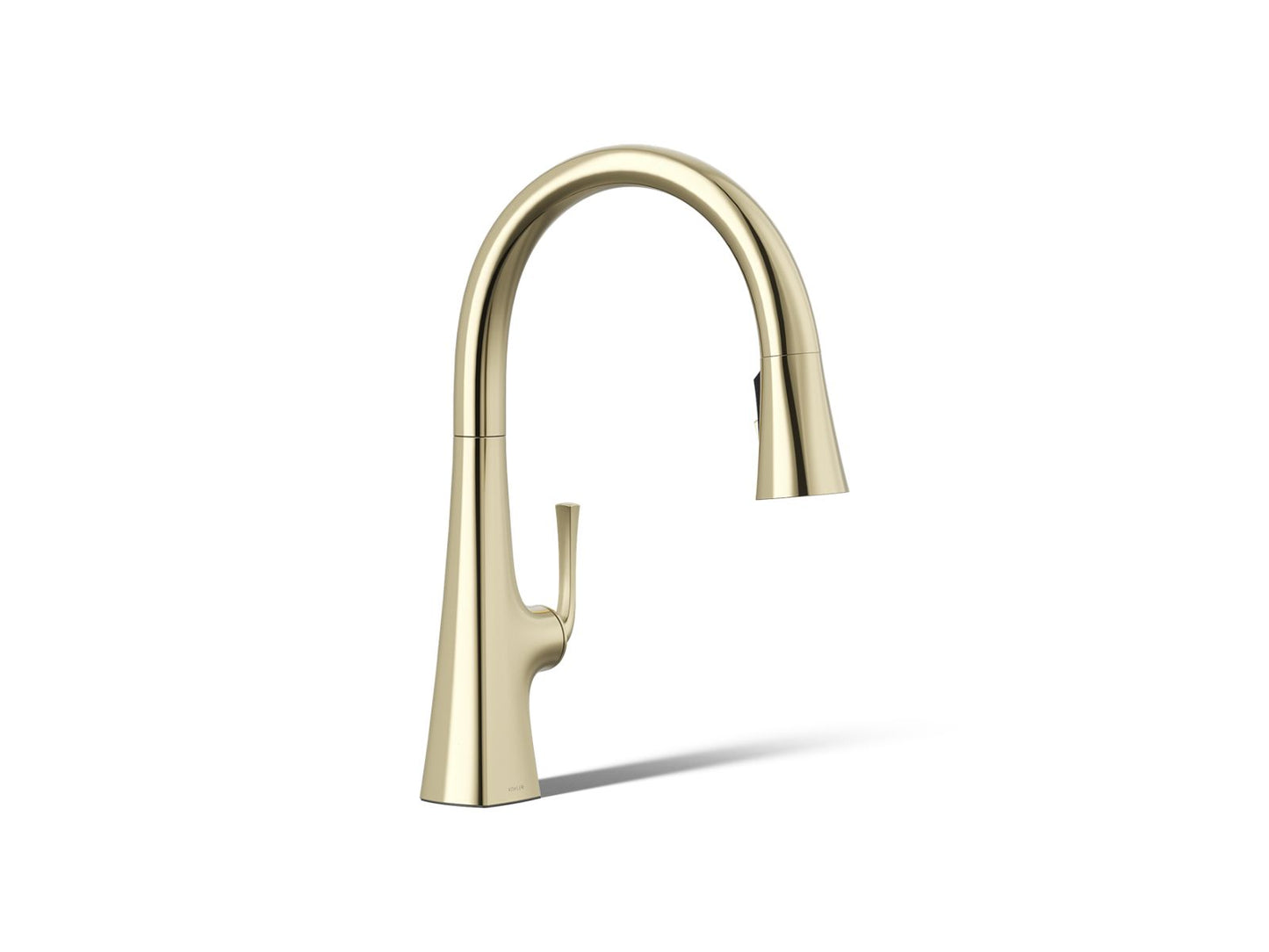 KOHLER K-22062 Graze Pull-down kitchen sink faucet with three-function sprayhead
