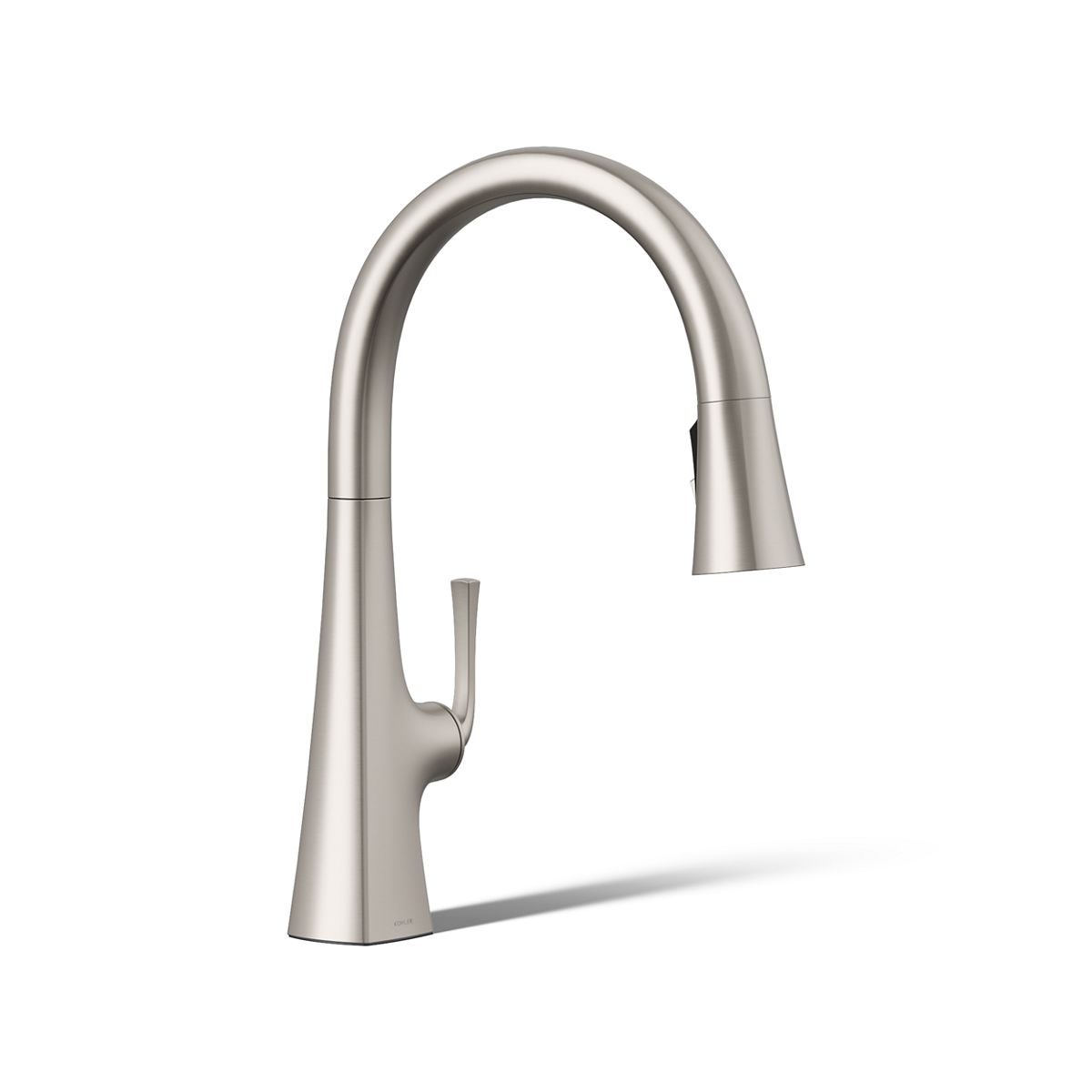 KOHLER K-22062 Graze Pull-down kitchen sink faucet with three-function sprayhead