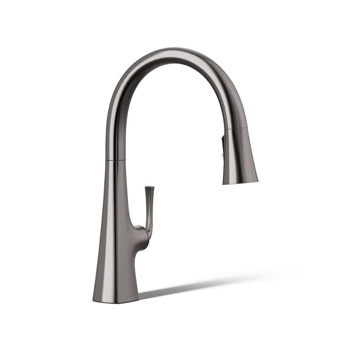 KOHLER K-22062 Graze Pull-down kitchen sink faucet with three-function sprayhead