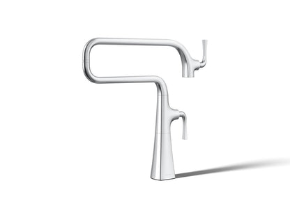 KOHLER K-22067 Graze Deck-mount pot filler