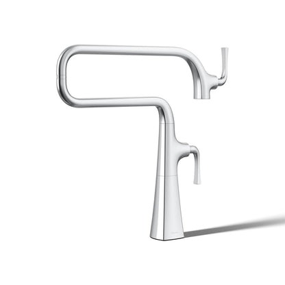 KOHLER K-22067 Graze Deck-mount pot filler