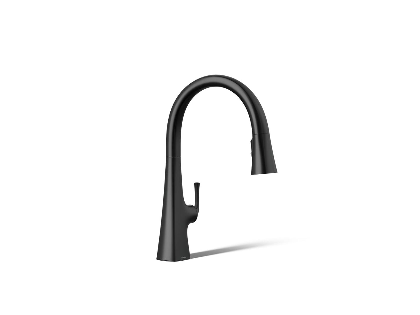KOHLER K-22068-WB Graze Touchless pull-down kitchen sink faucet with KOHLER Konnect and three-function sprayhead