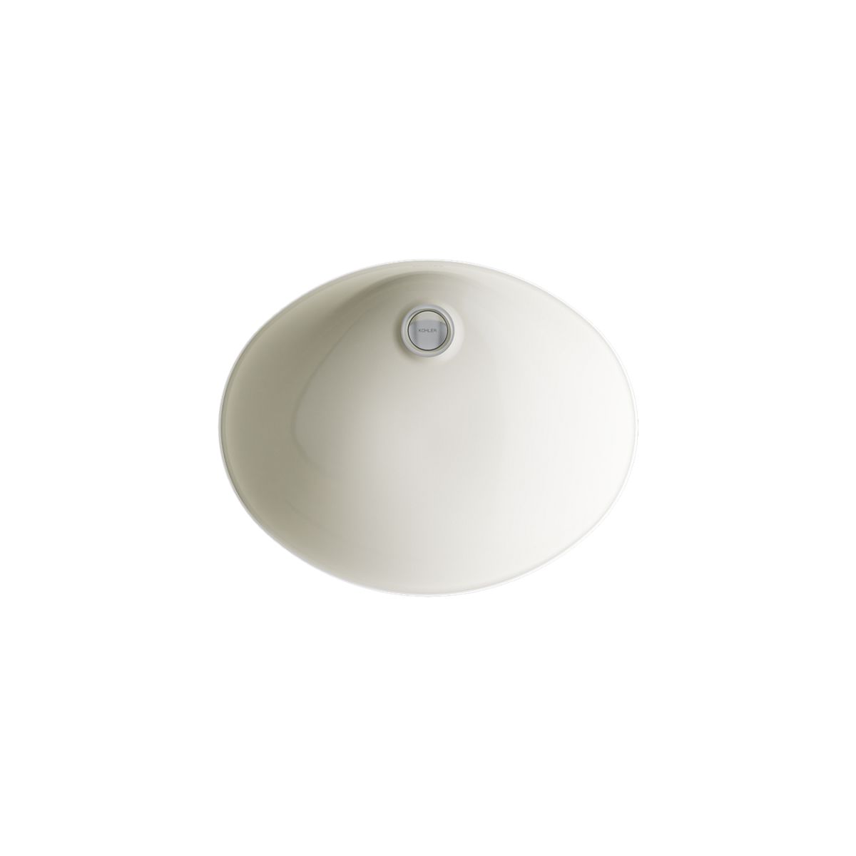 KOHLER K-2209 Caxton 17" oval undermount bathroom sink