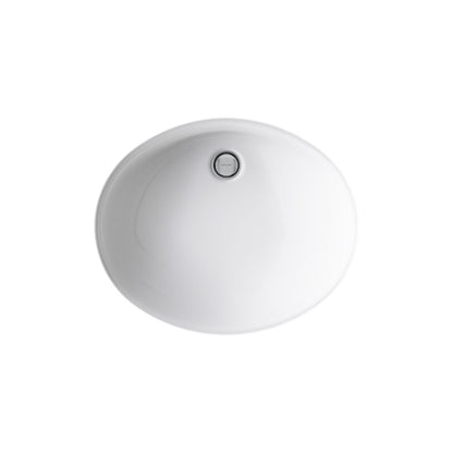 KOHLER K-2210-N Caxton 19-1/4" oval undermount bathroom sink