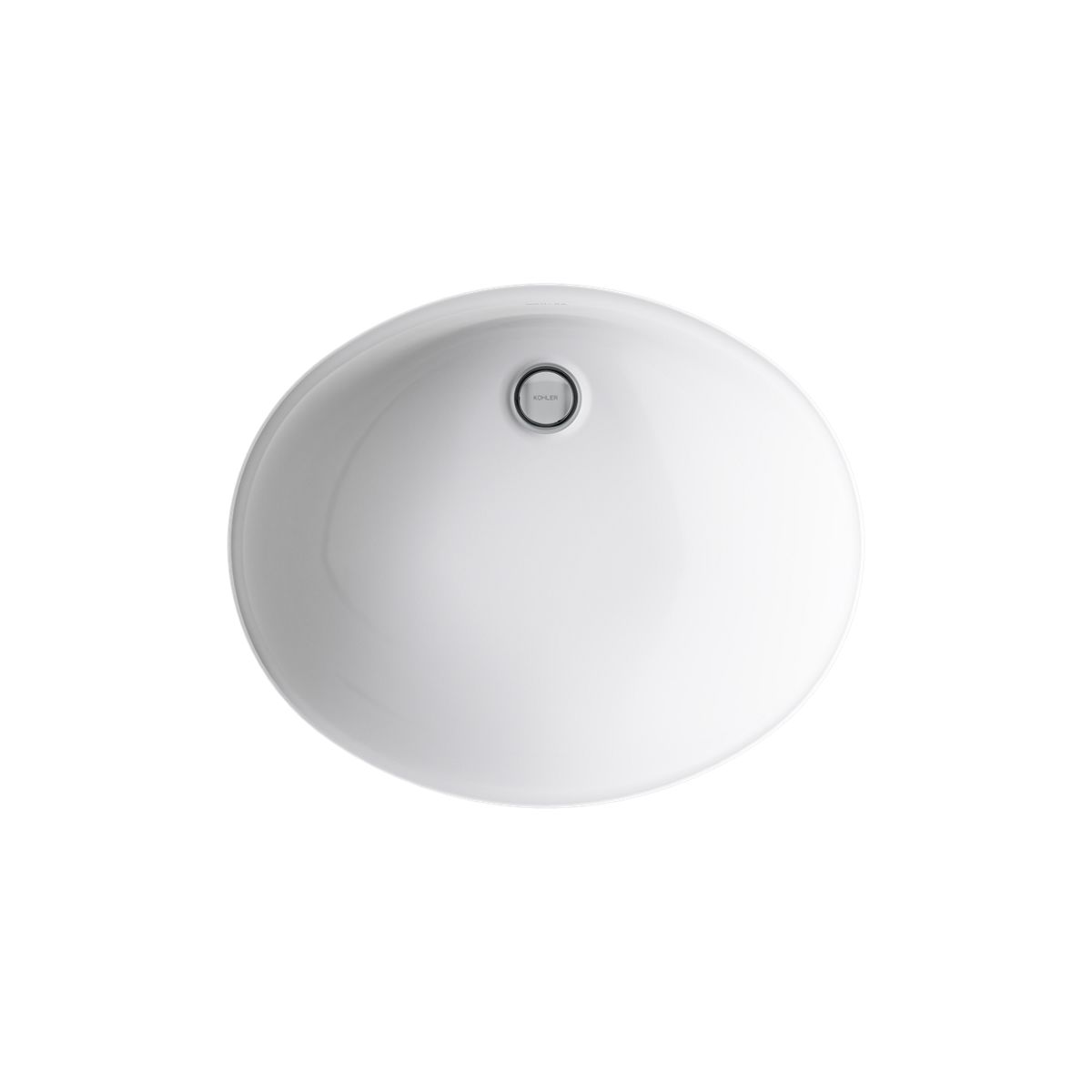 KOHLER K-2210-N Caxton 19-1/4" oval undermount bathroom sink