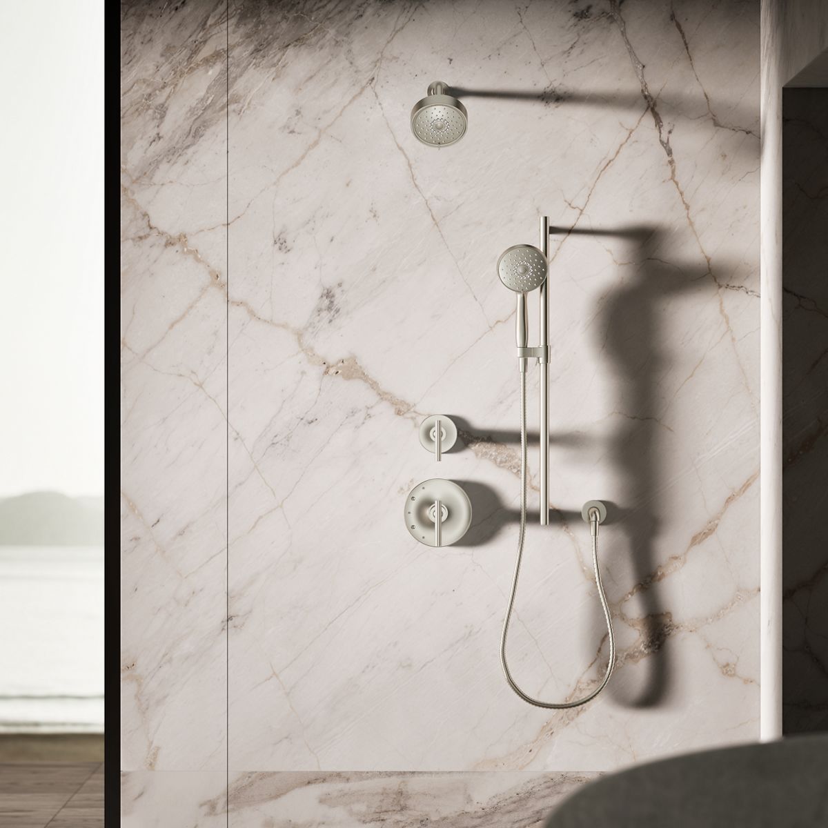 KOHLER K-22165-G Forte Four-function handshower, 1.75 gpm