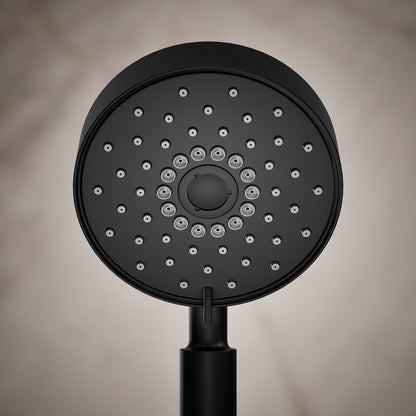 KOHLER K-22166 Purist 2.5 gpm multifunction handshower with Katalyst air-induction technology, matte black - view 4