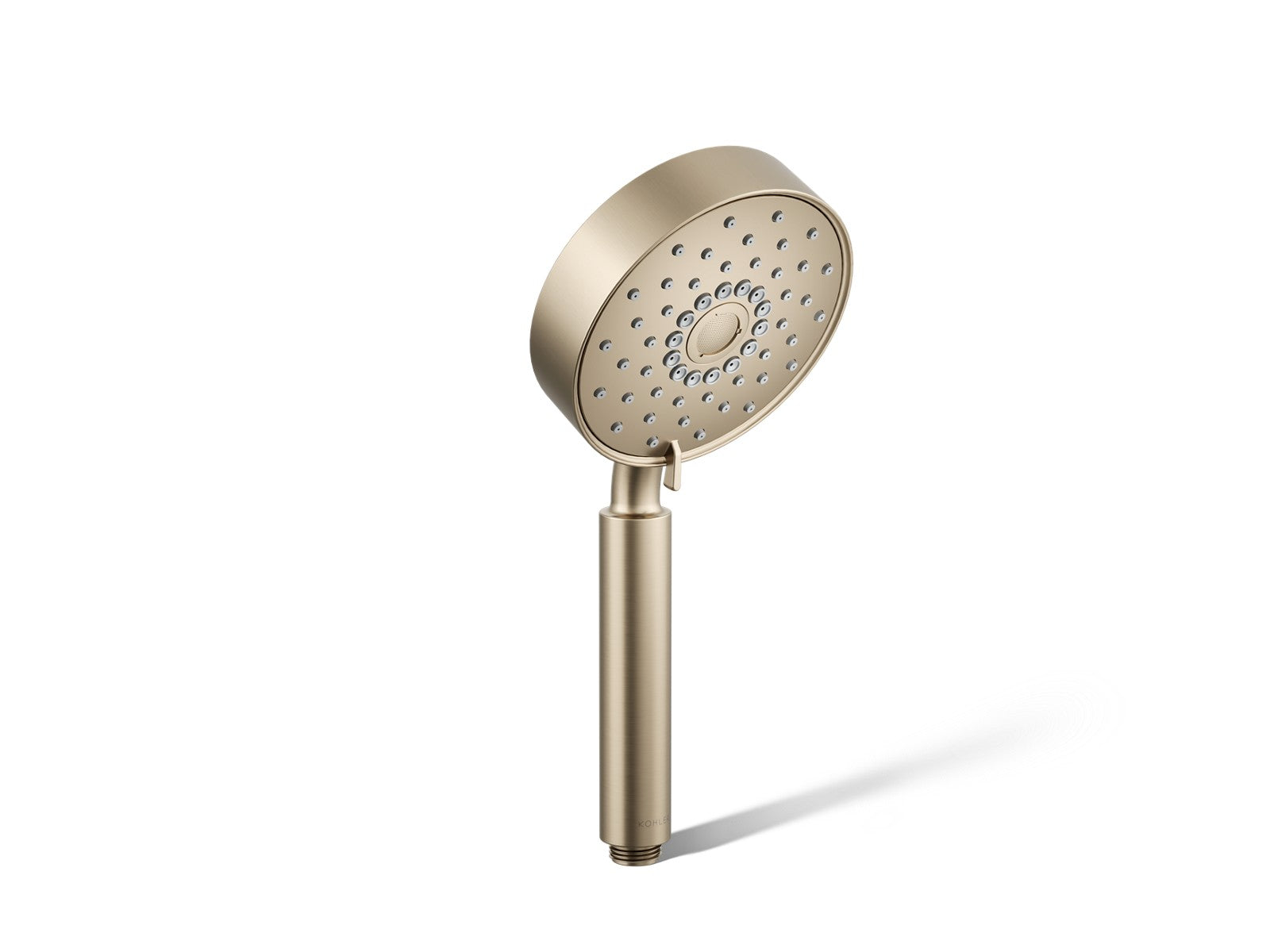 KOHLER K-22166 Purist 2.5 gpm multifunction handshower with Katalyst air-induction technology, vibrant brushed bronze