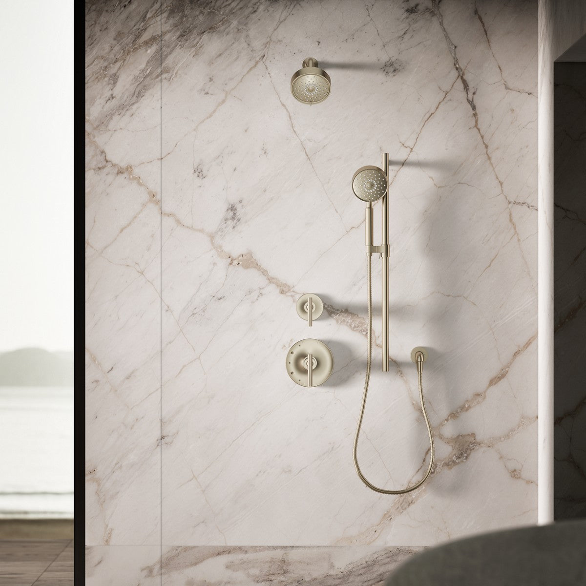 KOHLER K-22166 Purist 2.5 gpm multifunction handshower with Katalyst air-induction technology