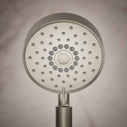 KOHLER K-22166 Purist 2.5 gpm multifunction handshower with Katalyst air-induction technology, vibrant brushed nickel -...