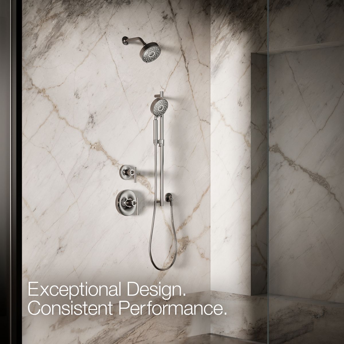 KOHLER Purist Four-function handshower, 1.75 gpm