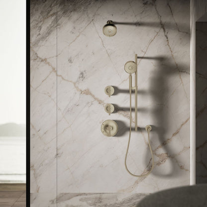 KOHLER Purist Three-function showerhead, 2.5 gpm
