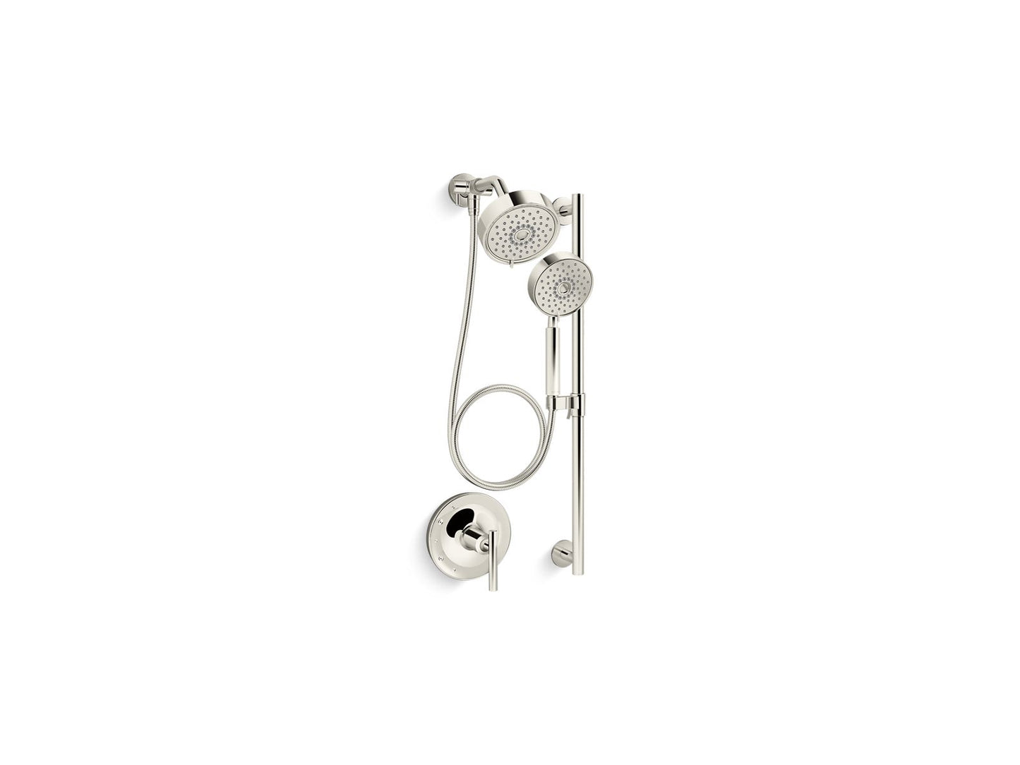 KOHLER K-22181 Purist Showering Kit, 2.5 gpm